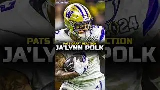 Patriots draft pick Ja’lynn Polk REACTION