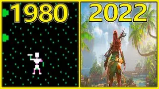 Evolution of Open World Games 1980-2021