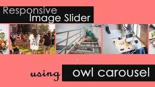 owl carousel slider tutorial-  how to Make Responsive Image Slider | csPoint web designing tutorials