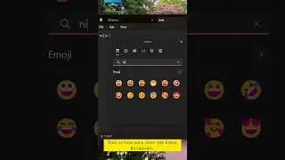 Emoji Keyboard in Windows?  #shorts