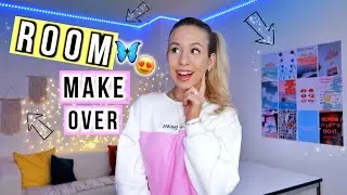 ZIMMER MAKE OVER 🆘TIK TOK LICHTER 💞Zimmer neu dekorieren 2020 - Cali Kessy