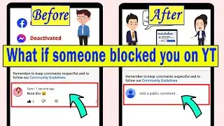 How to know if someone blocked you on YouTube