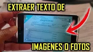 🥇 Cómo extraer texto de una imagen o foto | sacar texto de una imagen ⚡