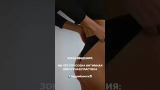 Интимная контурная пластика филлерами: зоны введения