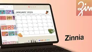 Zinnia planner & journal for iPad | complete review