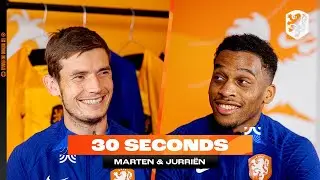 Hij zei Golden Boot, jongens!' 😲🤨 | Marten & Jurriën | 𝟯𝟬 𝗦𝗘𝗖𝗢𝗡𝗗𝗦 WORLD CUP ⏱ #2