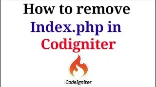 how to remove index.php in codeigniter hmvc || priyog educational || in hindi