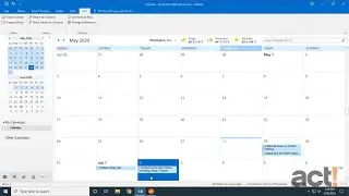 Act! Training Video - Calendar Synchronization