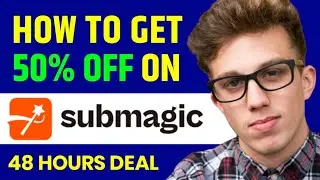 Submagic 50% OFF Trick Tutorial | How to use Submagic for free - 50% Discount