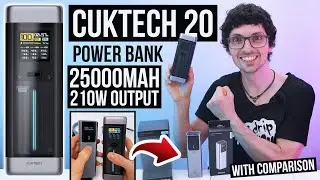 2024's Best Value 25,000mAh Power Bank! - Cuktech 20 Review & Test (10 vs 20 Comparison)