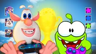 LIVE 🍿 Booba & Om Nom 👾 GAME ON 🎮 Cartoon For Kids Super Toons TV