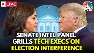 LIVE: US Senate Hearing With Top Tech Executives on Foreign Threats To Elections 2024 | Meta | N18G