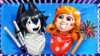 Хорошая Мисс Делайт VS Плохая Мисс Циркуль! Бумажное образование vs Poppy Playtime 3!