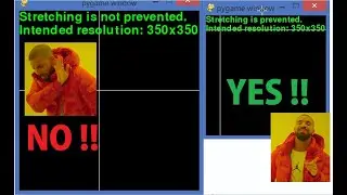 Pygame DPI Aware -- No Stretch!