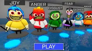 EVIL INSIDE OUT 2 FAMILY BARRY'S PRISON RUN OBBY - INSIDE OUT 2 - ROBLOX