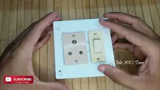 Junction Box l Make your own plug box at Home l Low cast Junction Box l Mini Flexible Current Box