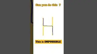 This is IMPOSSIBLE | Impossible drawing Challenge | Can you do this  ? | #impossible