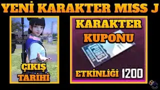 YENİ KARAKTER MISS J ÇIKIŞ TARİHİ | KARAKTER KUPONU ETKİNLİĞİ | KARAKTER LİSA DEĞİŞTİ | PUBG Mobile