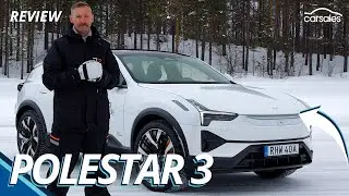 2024 Polestar 3 Review | Big new high-tech luxury electric SUV thrashed in the snow