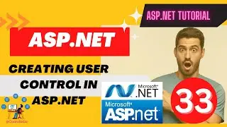 33 ASP.NET Course 2023 | Control Development | Creating User control in asp.net Csharp | coderbaba