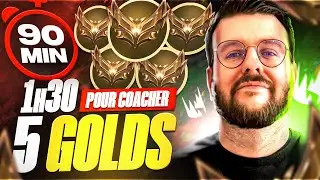 IL A 1H30 POUR COACHER 5 GOLDS ET AFFRONTER 5 EMERAUDES ! IL DIT AVOIR UN NIVEAU DE COACHING LEC !