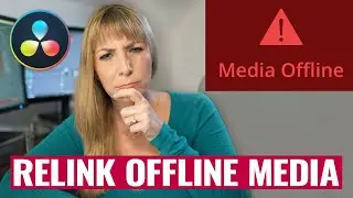 How to RELINK Offline Media FAST in DaVinci Resolve