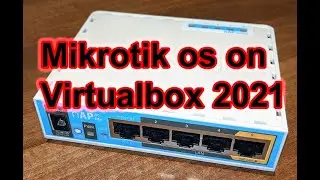 how to install mikrotik os on virtualbox 2021 | HQ Program