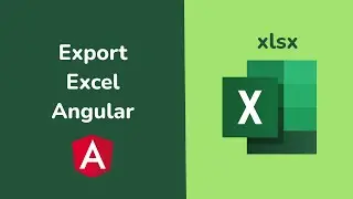 How to export excel in angular  | Angular Export to Excel Tutorial with xlsx Package