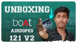 Boat airdops 121 v2 unboxing and review in Telugu