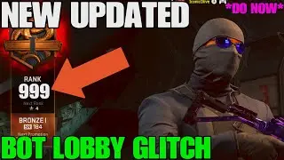 *NEW* UPDATED BROKEN BOT LOBBY GLITCH! UNLIMITED RANKS/STARS/CAMO/ FAST SKINS! MW2 GLITCHES