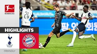 Bayern Defeats Tottenham 2-1 in Thrilling Pre-Season Clash! | FC Bayern vs. Tottenham – Highlights