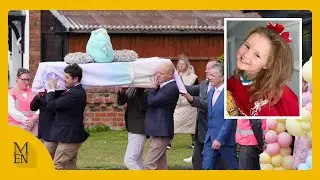 Hundreds gather for funeral of 7-year-old Southport stabbing victim