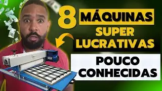 8 MÁQUINAS LUCRATIVAS PARA GANHAR DINHEIRO EM 2023