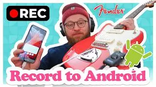 Fender Mustang Micro Plus: How to Record to Android