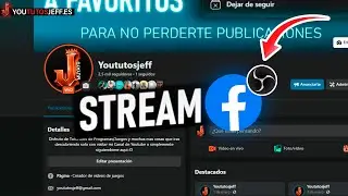 Hacer STREAM en Facebook con OBS STUDIO SIN LAG 🔵