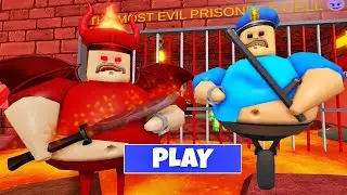 DEVIL BARRY'S PRISON RUN! SCARY OBBY FULL GAMEPLAY ALL JUMPSCARES #roblox #obby