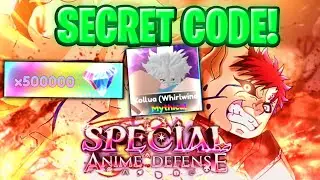 Special Anime Defense SECRET ADMIN CODE!