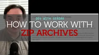 How to create and work with zip archives using Python