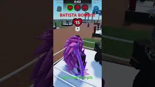 BATISTA BOMB #shorts #roblox #shadowboxing #3champ