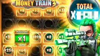 THE PERSISTENT SNIPER FEATURE PAID... MONEY TRAIN 3!! (Bonus Buys)