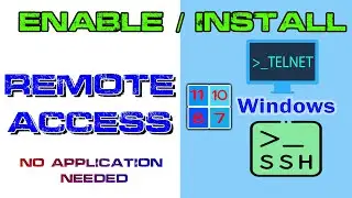 How Enable Telnet and SSH on Windows 11 PC or Laptop