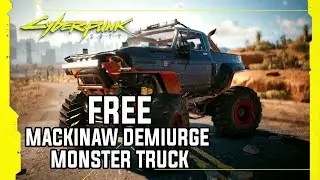 Free Mackinaw Demiurge Monster Truck - Cyberpunk 2077 (Patch2.0)