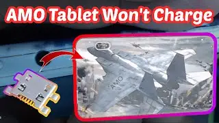 How To Replace Charging Port on Chinese Tablet, Won't Charge,  AMO, AllWinner, TJ-D86_v11_20171013