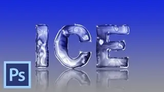 Photoshop Tutorial: How to Create Icy, Frozen Text