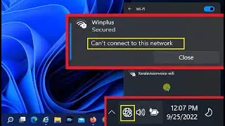 How to Fix Cant Connect to This Network Error on Windows 11