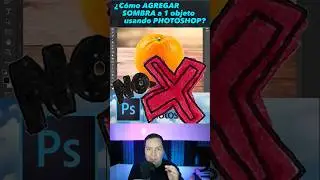 Agregar sombra con Adobe Photoshop #photoshop #photoshoptutorial #photoediting #photoeditor