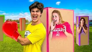 MEGA ESCONDE ESCONDE EM CAIXAS DE PAPELÃO 2!