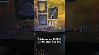 This is How You SHOULD Play the Elden Ring DLC!