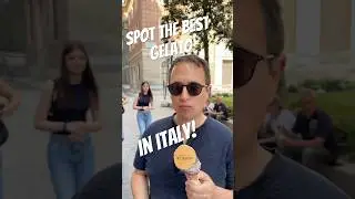 How to spot fake Gelato in Italy #travel #italytravel#gelato