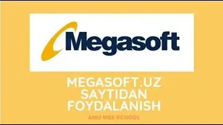 МЕГАСОФТ.УЗ САЙТИ ХАКИДА!//MEGASOFT.UZ SAYTI HAQIDA!